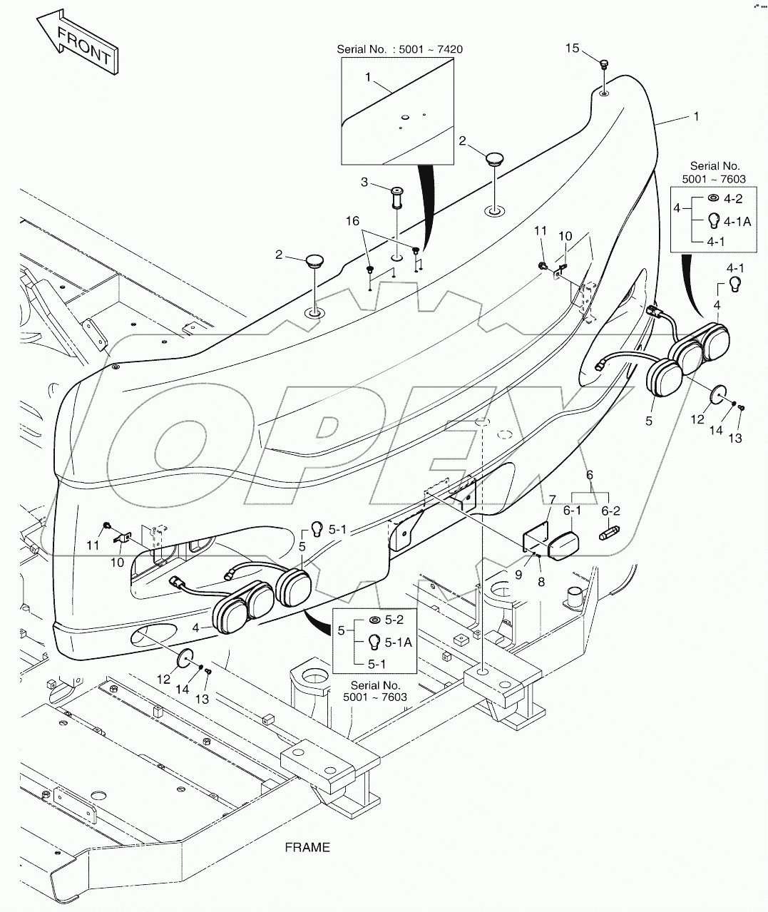  COUNTER WEIGHT - 2.5TON