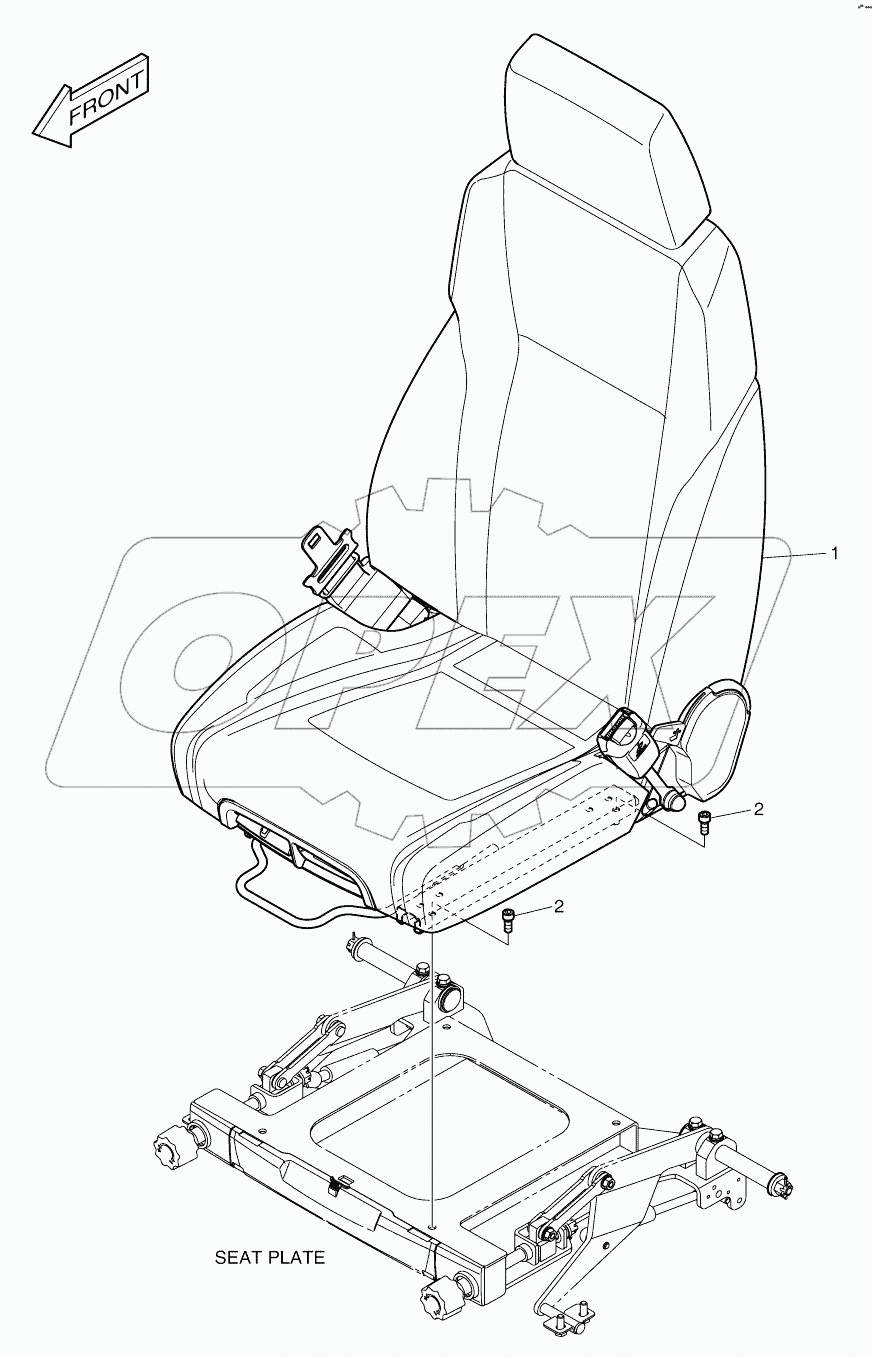  SEAT MOUNTING - ROPS