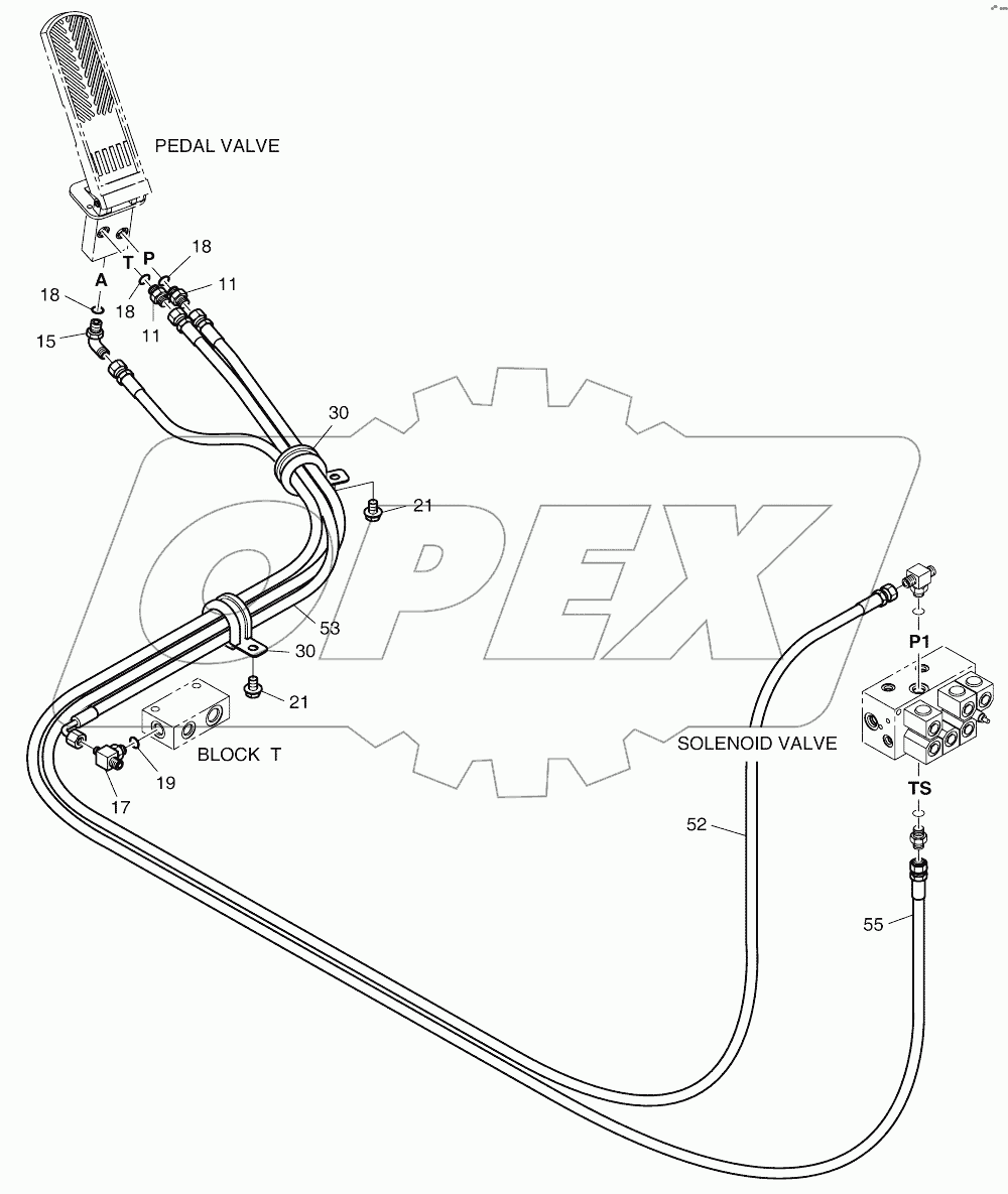  PILOT PIPING (4) - ROPS