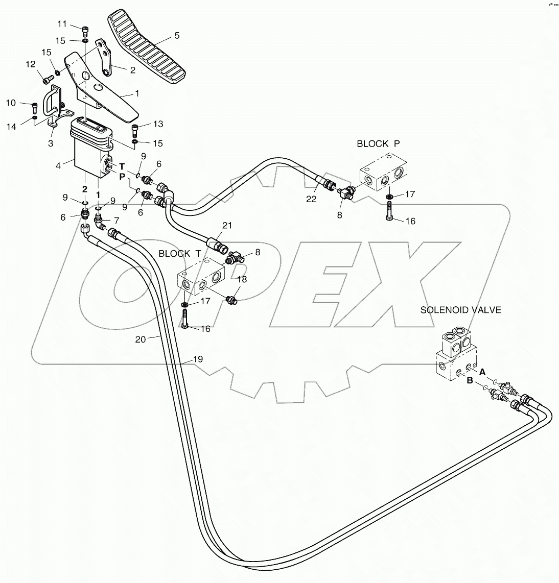  PILOT PIPING - ROTATING (ROPS)