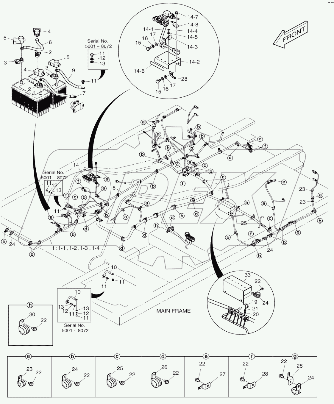  ELECTRIC WIRING - ROPS