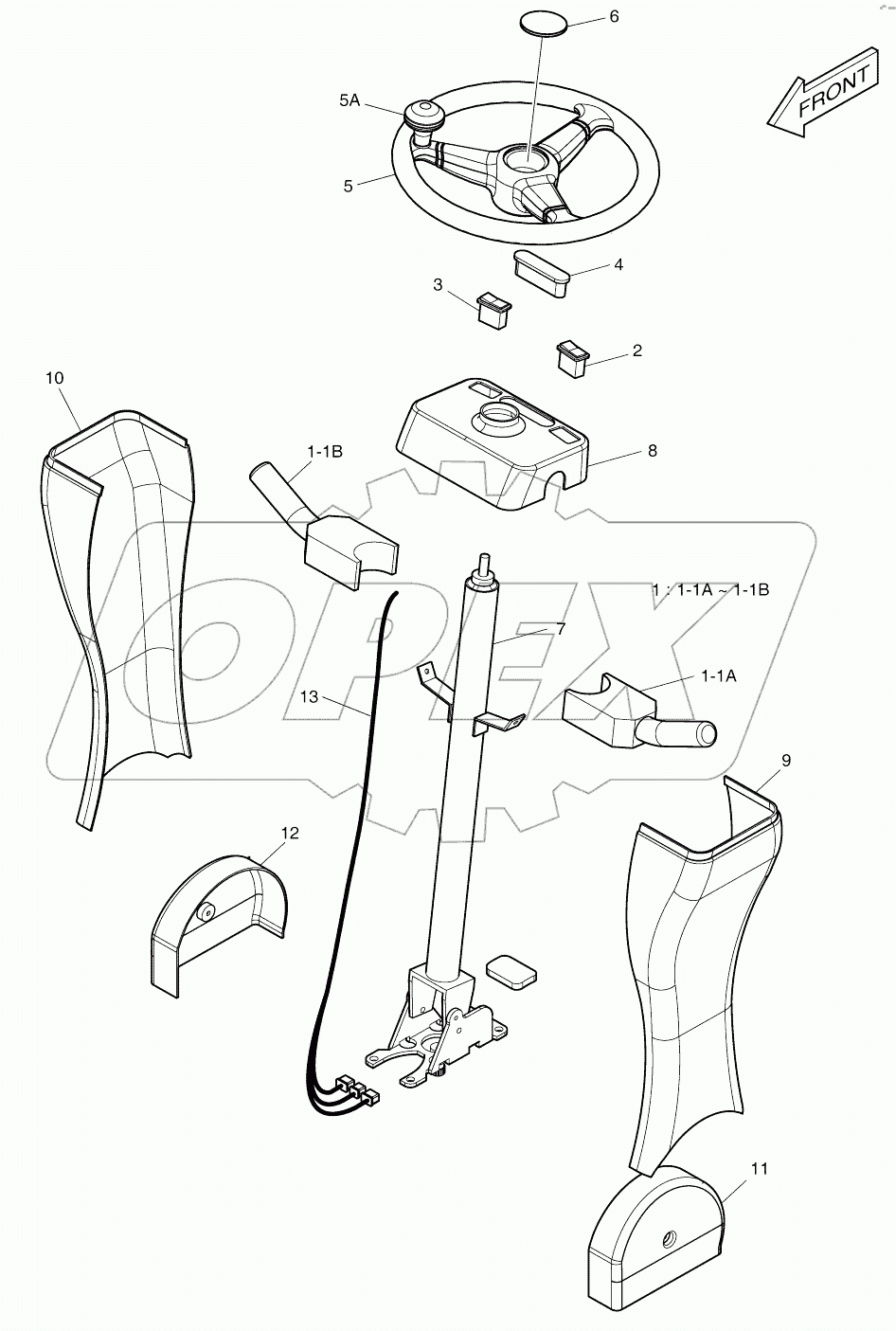  STEERING COLUMN ASSY