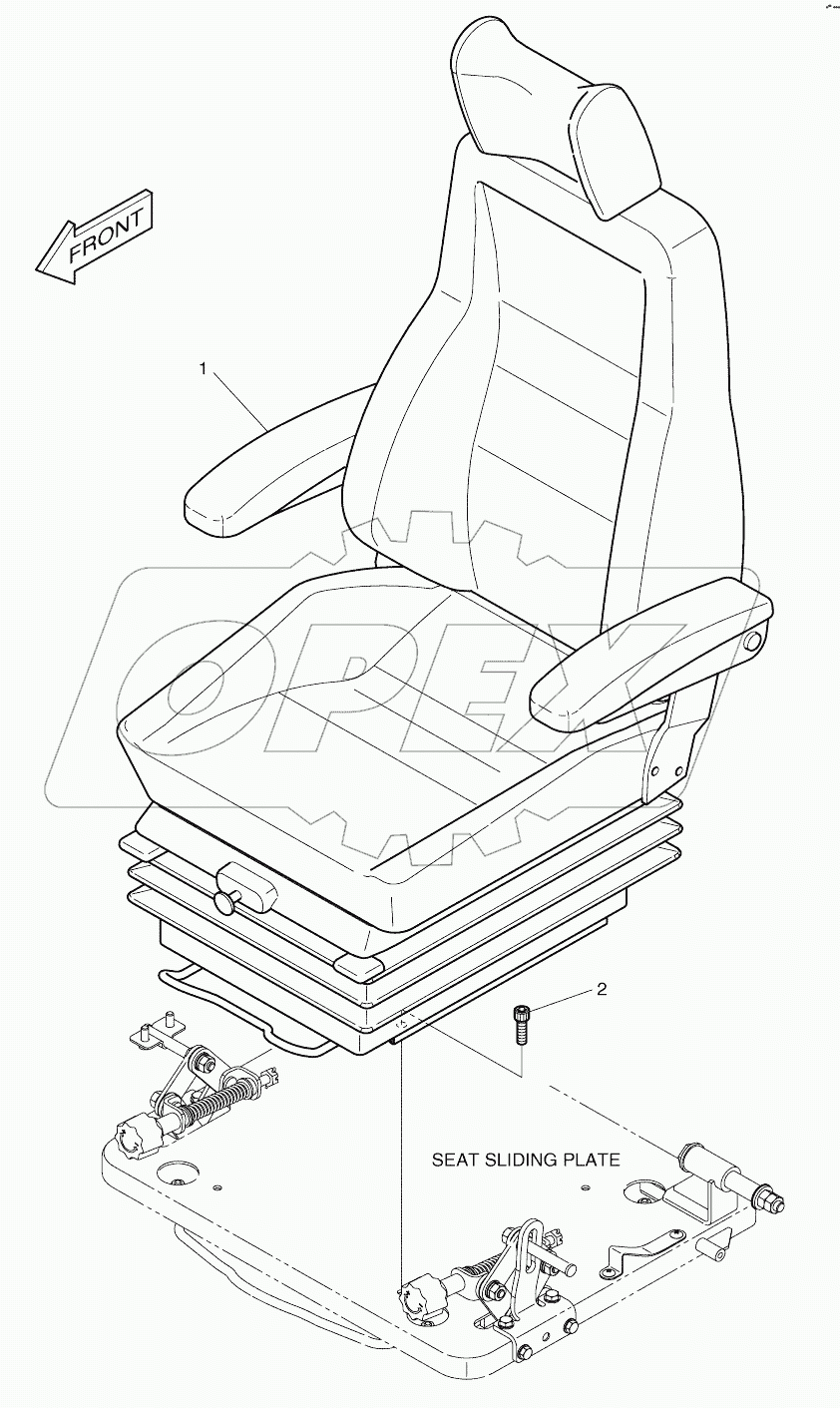  SEAT MOUNTING