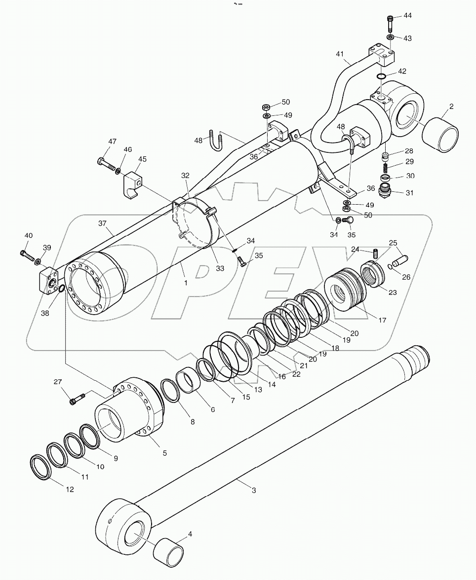  ARM CYLINDER-ARTI BOOM