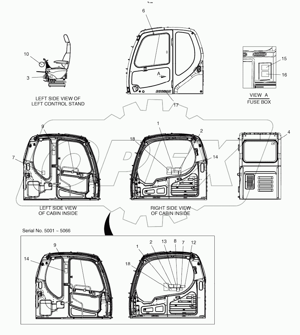  NAME PLATE - CABIN (EUROPE)