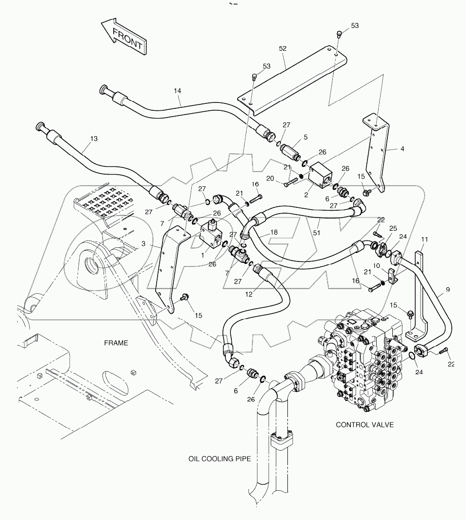  MAIN PIPING - ONE WAY