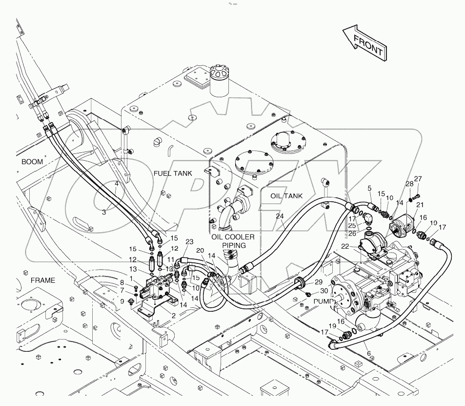  MAIN PIPING - ROTATING