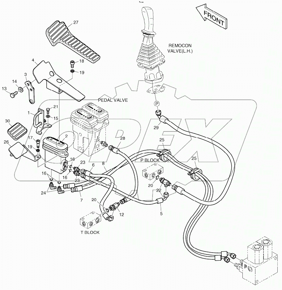  PILOT PIPING - ROTATING