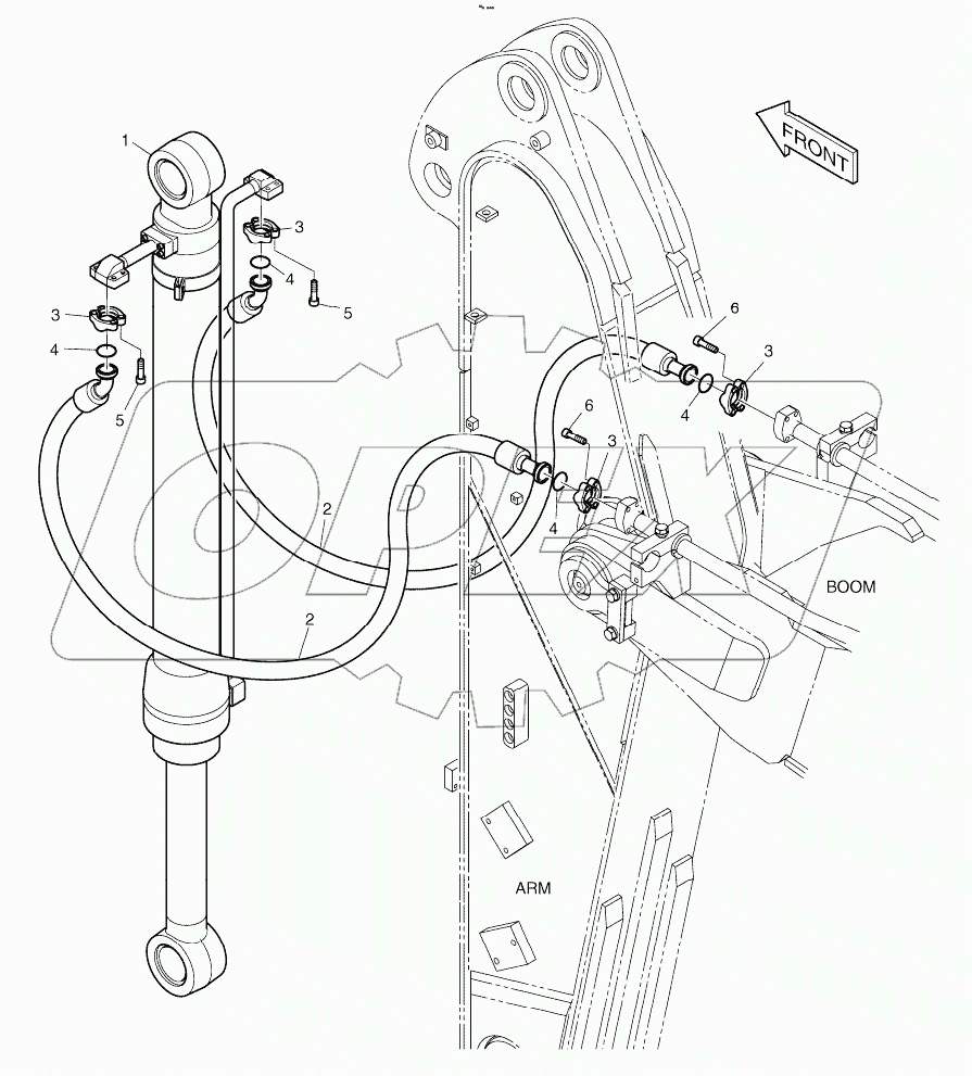  ARM PIPING - ARM 2.0m