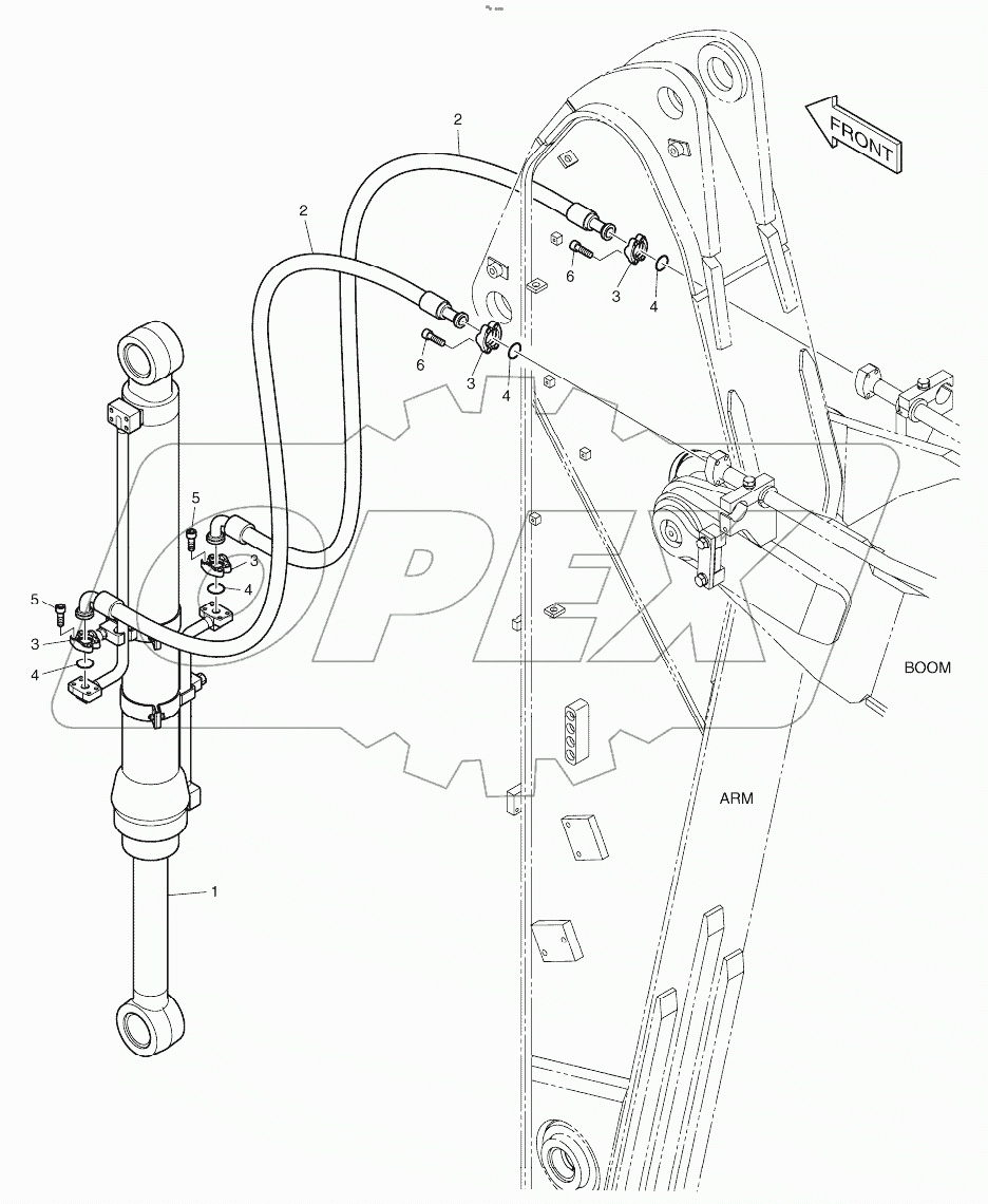  ARM PIPING - ARM 2.5m
