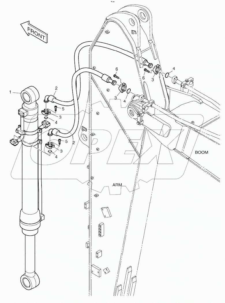  ARM PIPING - ARM 3.5m