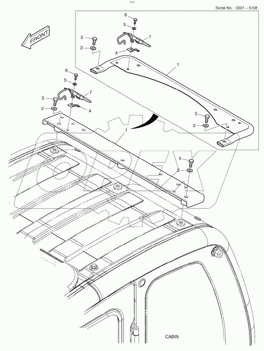  ROTATING BEACON (TELESCOPIC) W/O LAMP