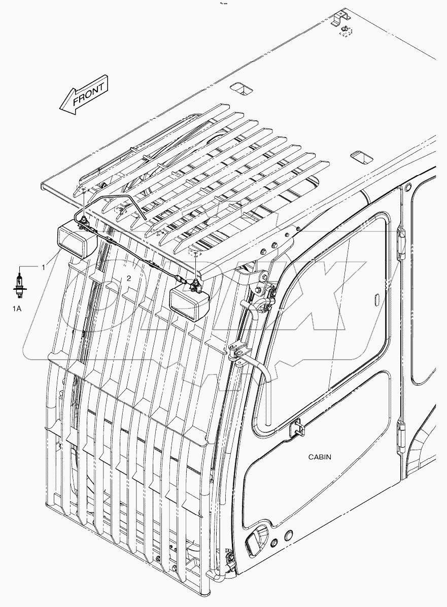 WORKING LAMP (2-LAMP)