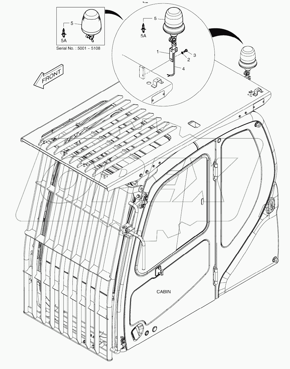  ROTATING BEACON - WITH FOGS