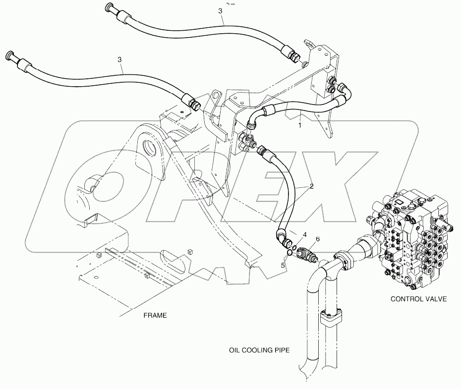  MAIN PIPING - TWO WAY (ARTI. BOOM)