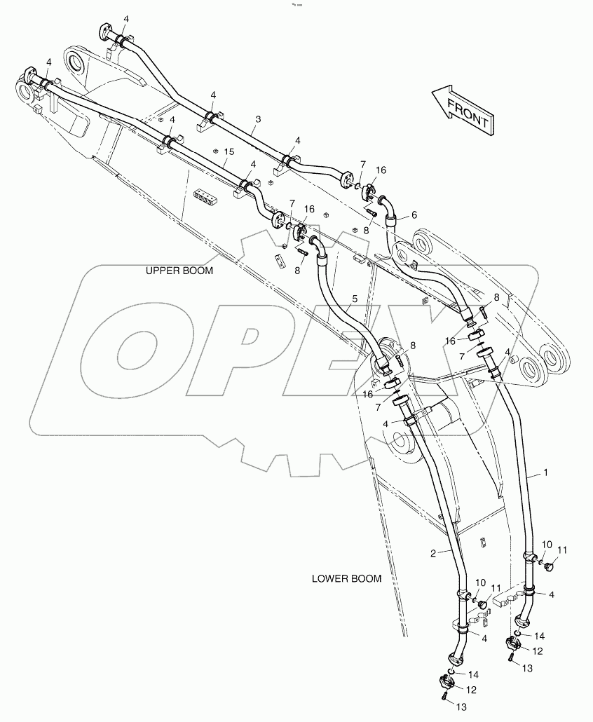  ARTI. BOOM PIPING - ONE & TWO WAY