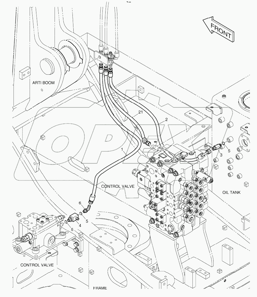  LOCK VALVE PIPING - ARTI BOOM