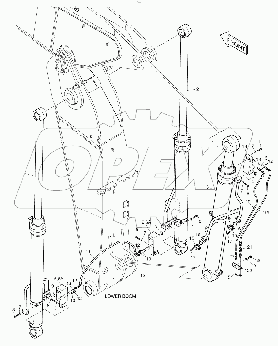  ARTI. BOOM PIPING - LOCK VALVE