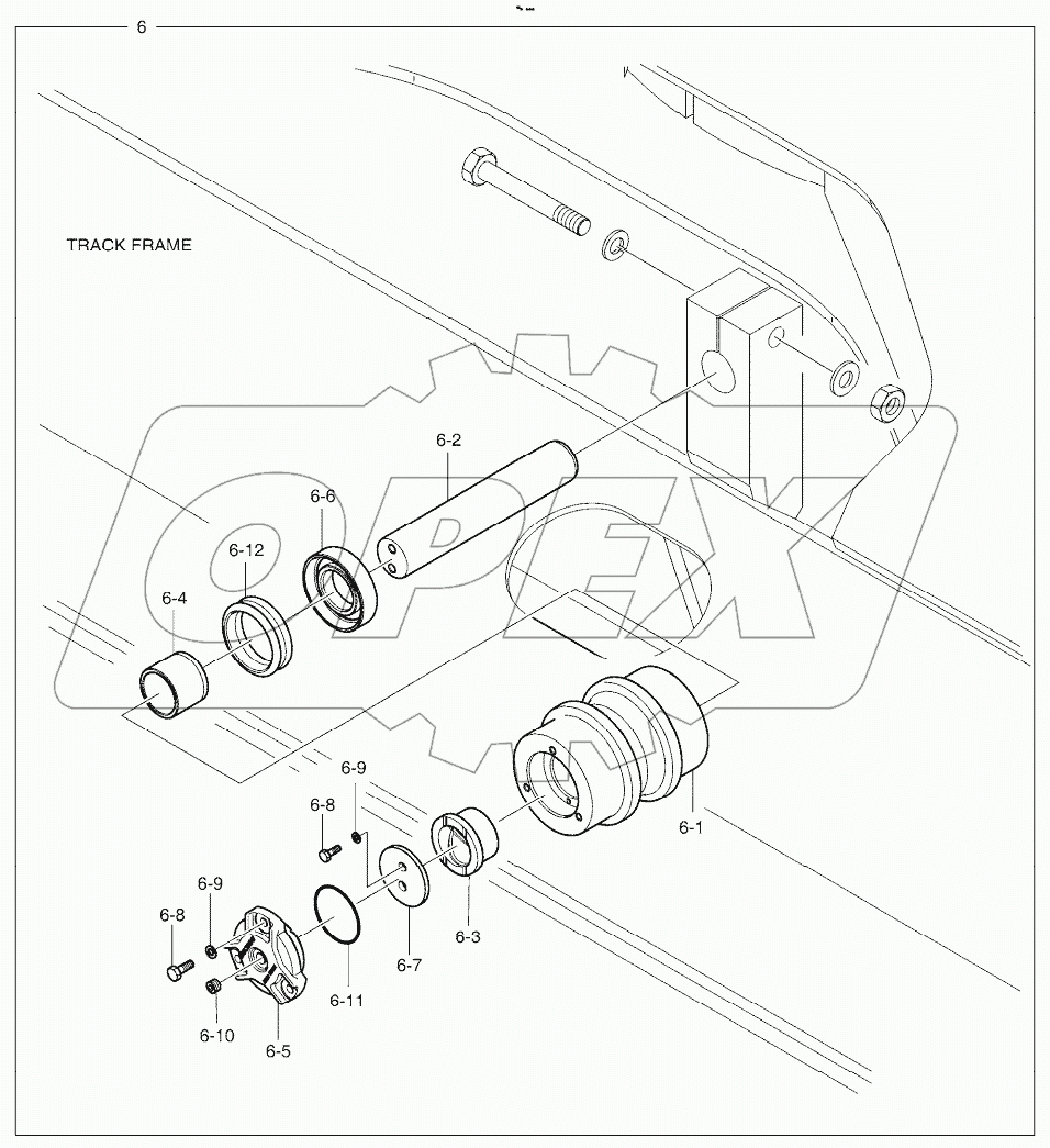  UPPER ROLLER Serial No. 6979 -