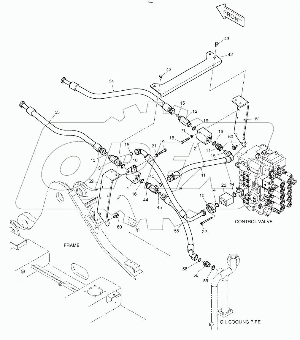  MAIN PIPING - ONE WAY