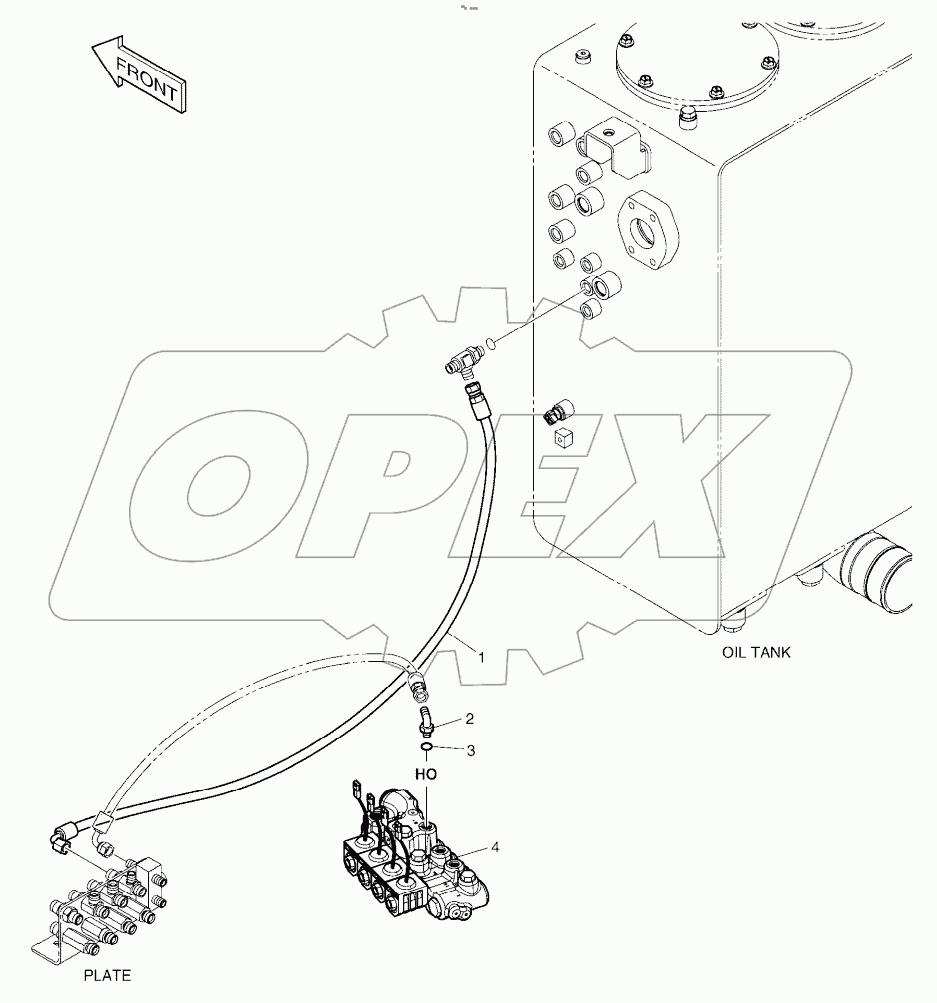  PILOT PIPING - ONE WAY