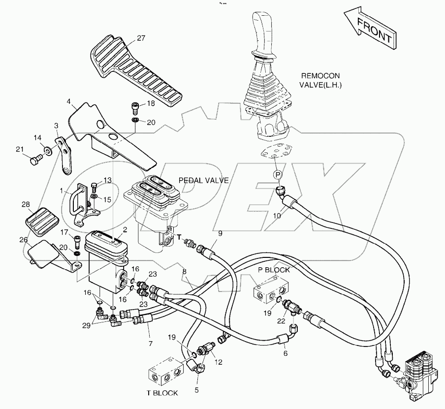  PILOT PIPING (2) - ROTATING