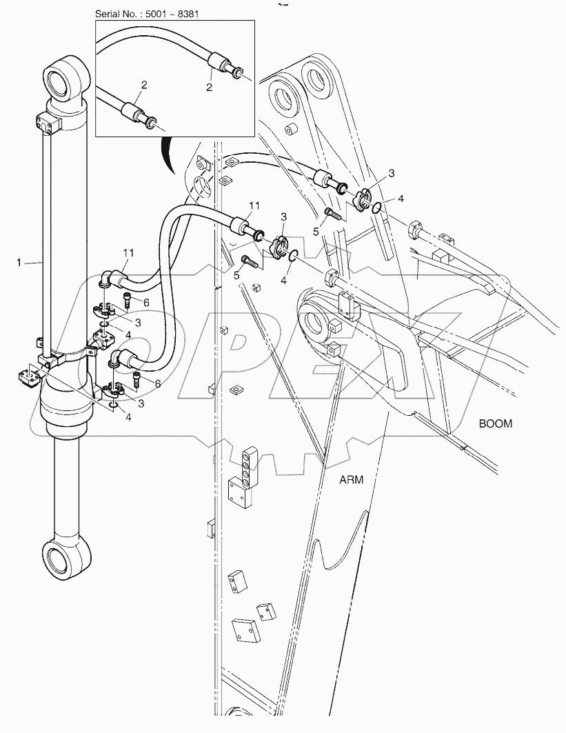  ARM PIPING - ARM 2.4m