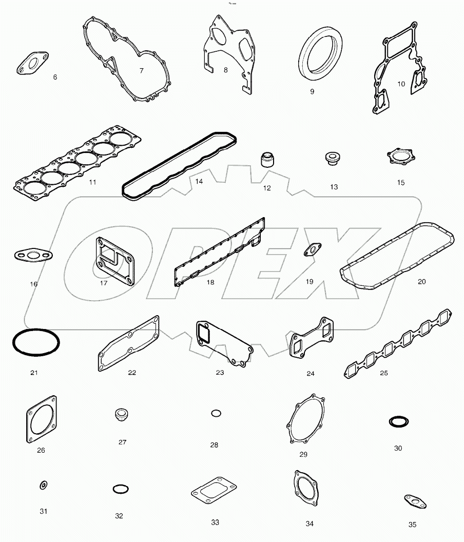  OVER HAUL GASKET KIT-ALL