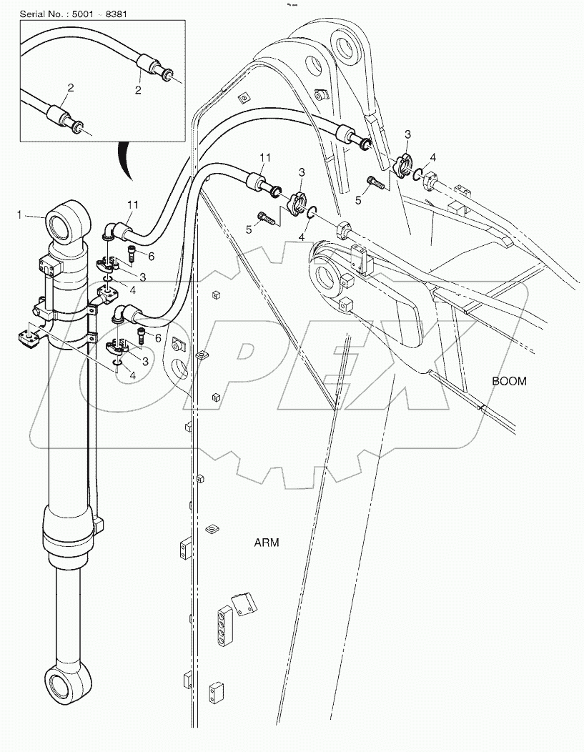  ARM PIPING - ARM 3.5m
