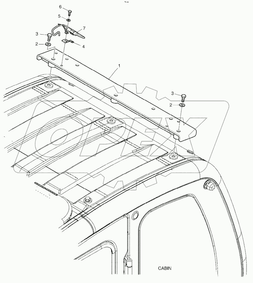  ROTATING BEACON(TELESCOPIC) W/O LAMP