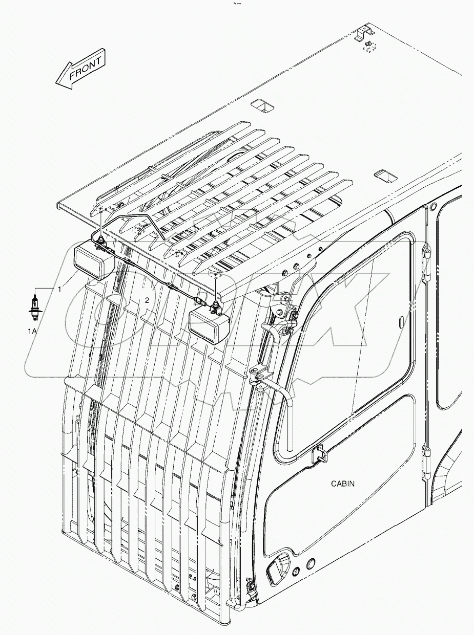  WORKING LAMP (2-LAMP)