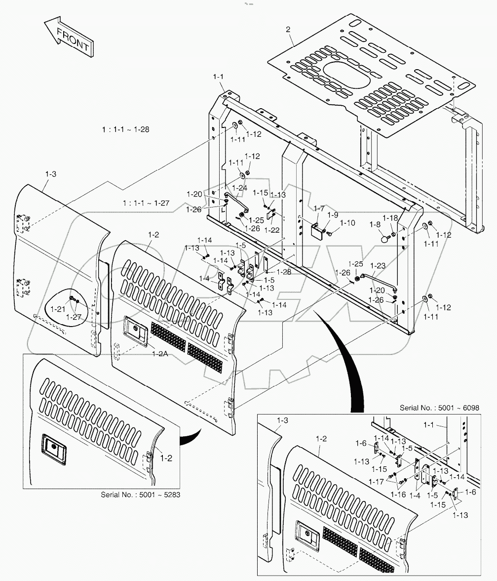  SIDE DOOR - L.H (TROPICAL)