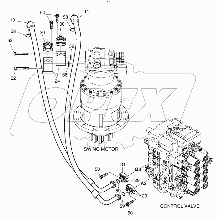  MAIN PIPING (4) - SWING