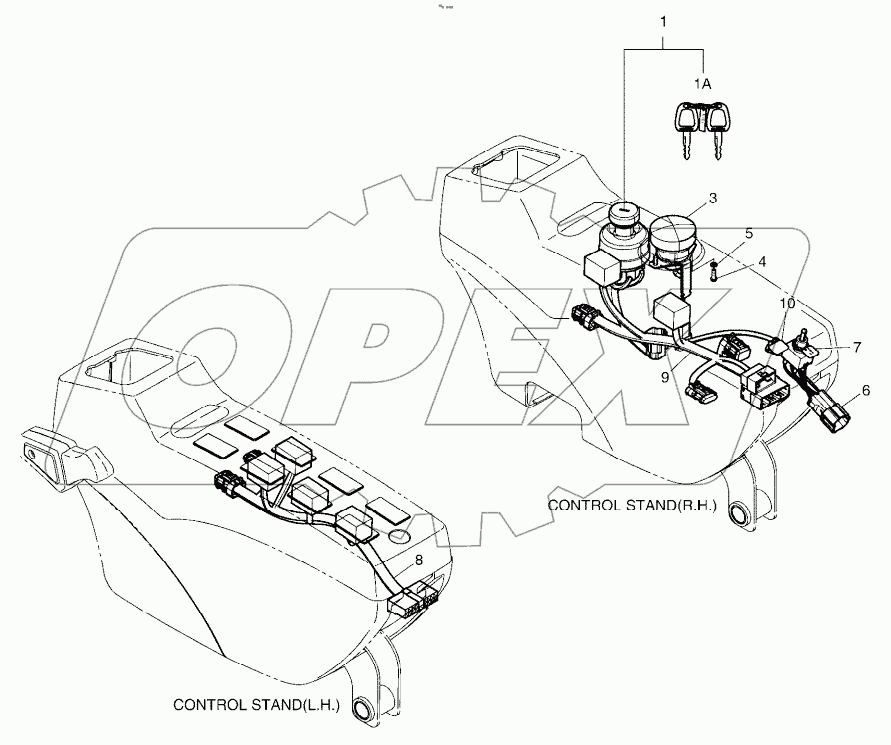 ELECTRIC PARTS - CONTROL STAND