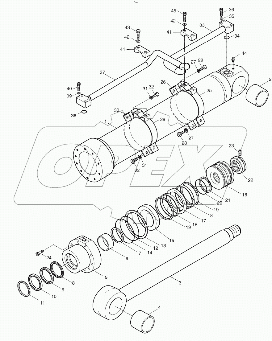 BOOM CYLINDER (L.H) - ARTI.BOOM