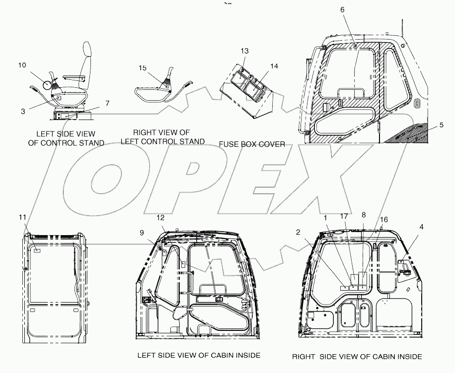  CABIN NAME PLATE - ENGLISH