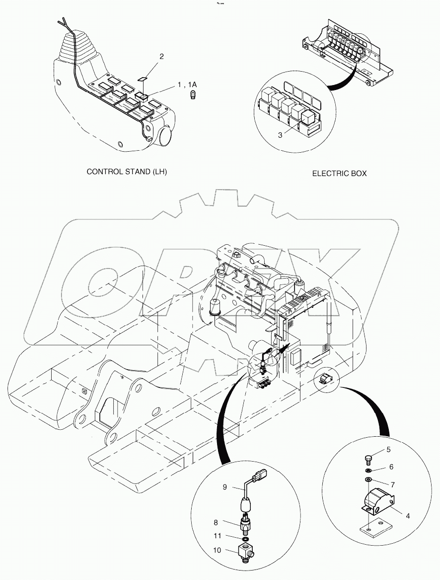  TRAVEL/SWING ALARM ASSY