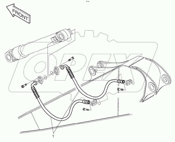  ARM PIPING - ARM 2.4m
