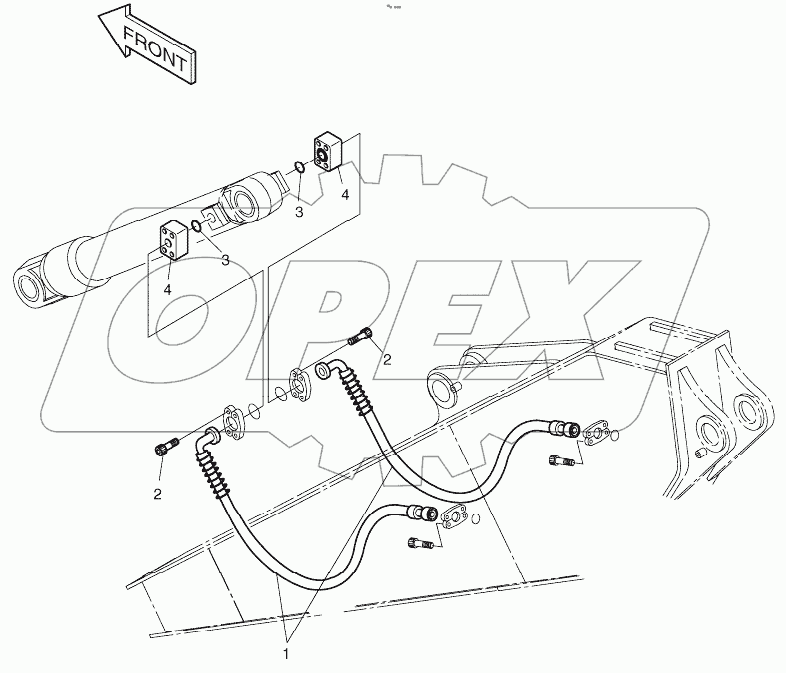  ARM PIPING - ARM 3.5m