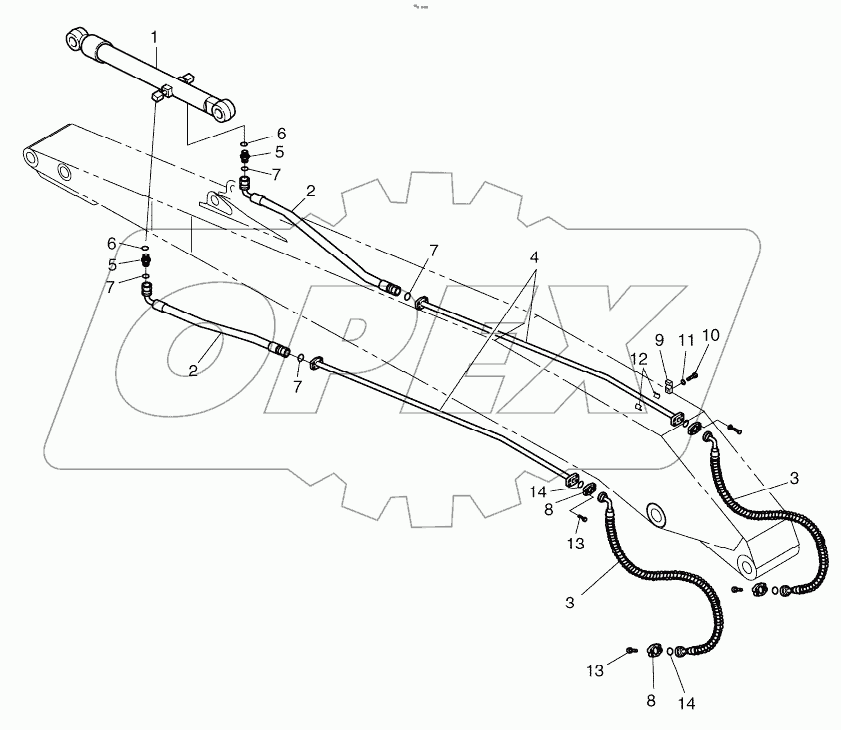  ARM PIPING - ARM 6.2m