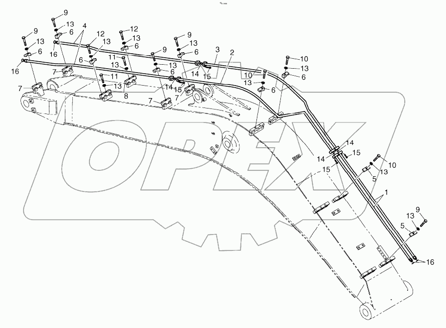  BOOM PIPING - ROTATING AND TILTING