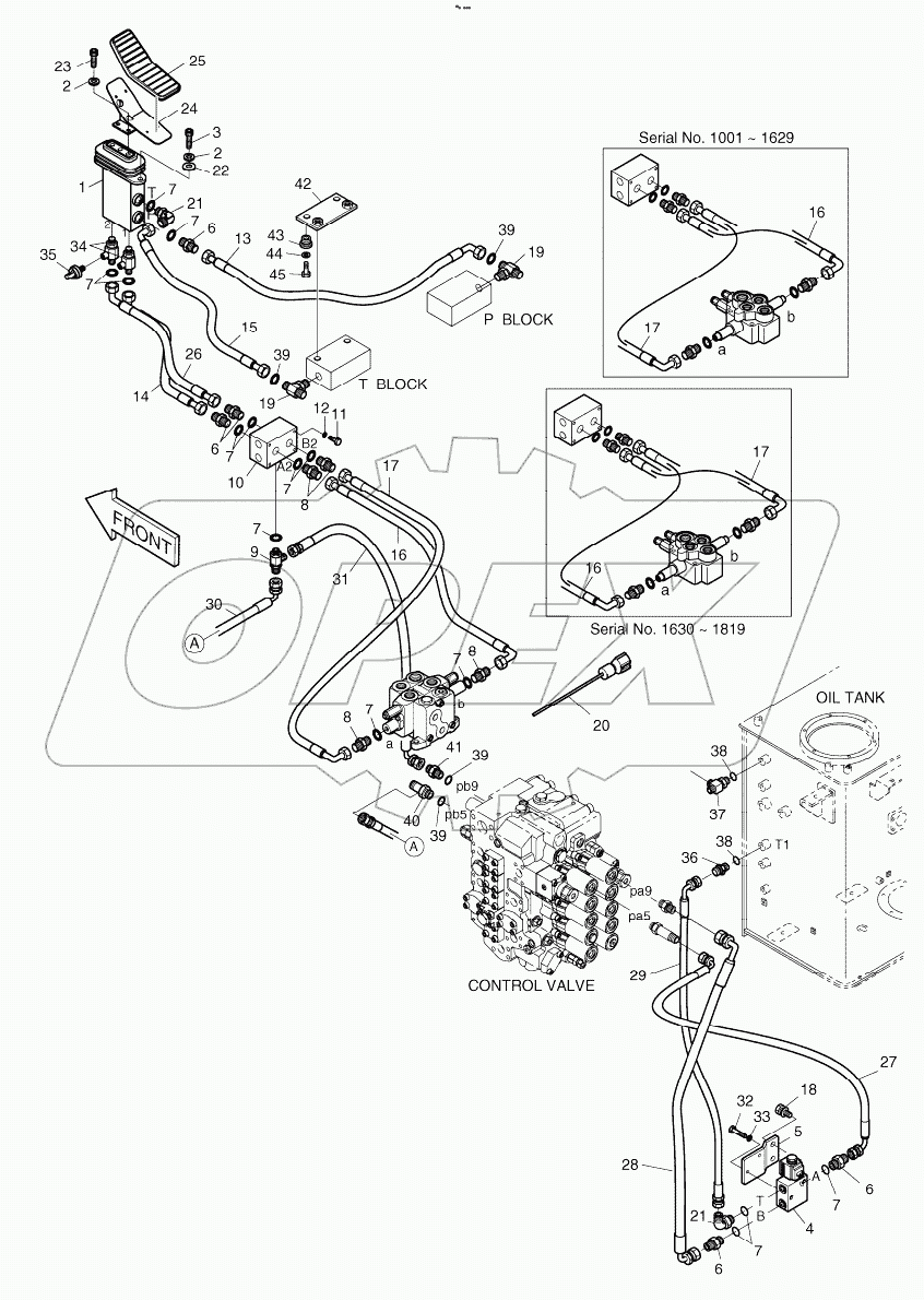  PILOT PIPING - ARTI. BOOM