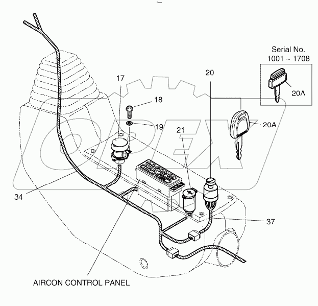  ELECTRIC PARTS - STAND R.H.