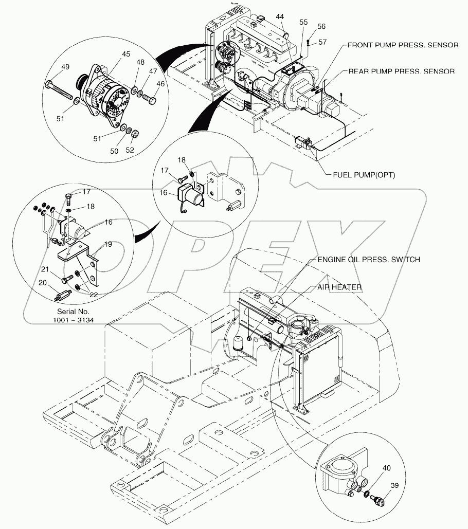  ELECTRIC PARTS - ENGINE