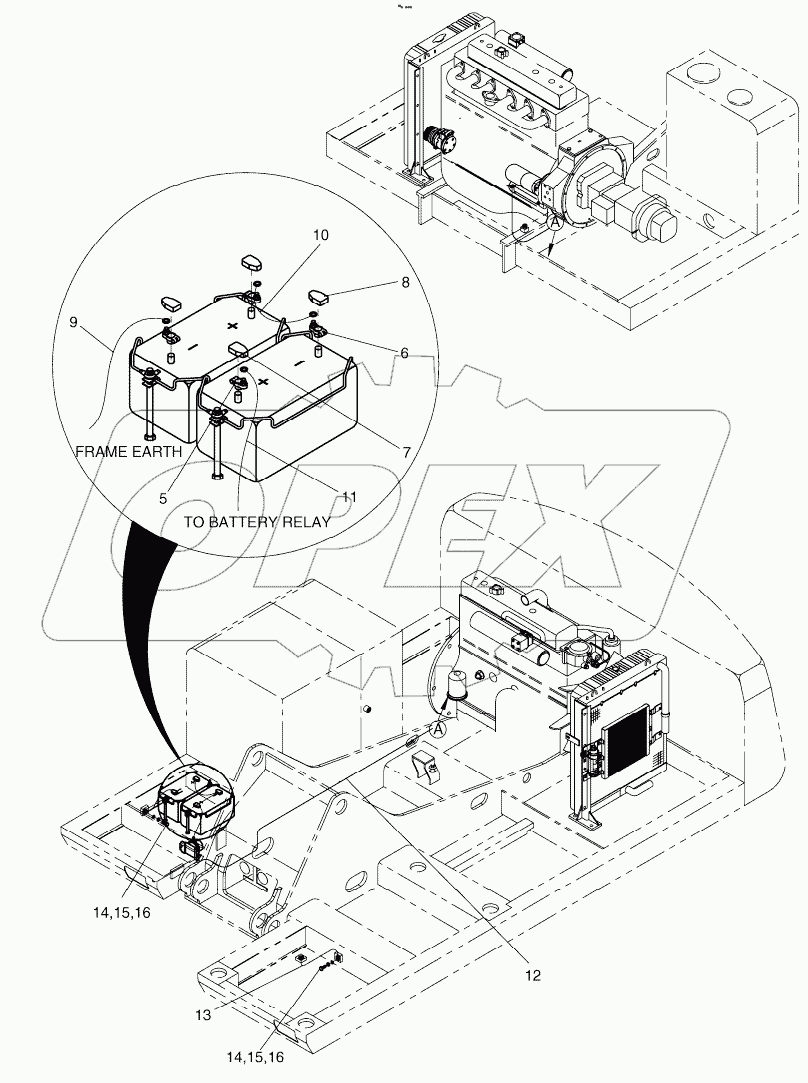  ELECTRIC WIRING (1) - BATTERY