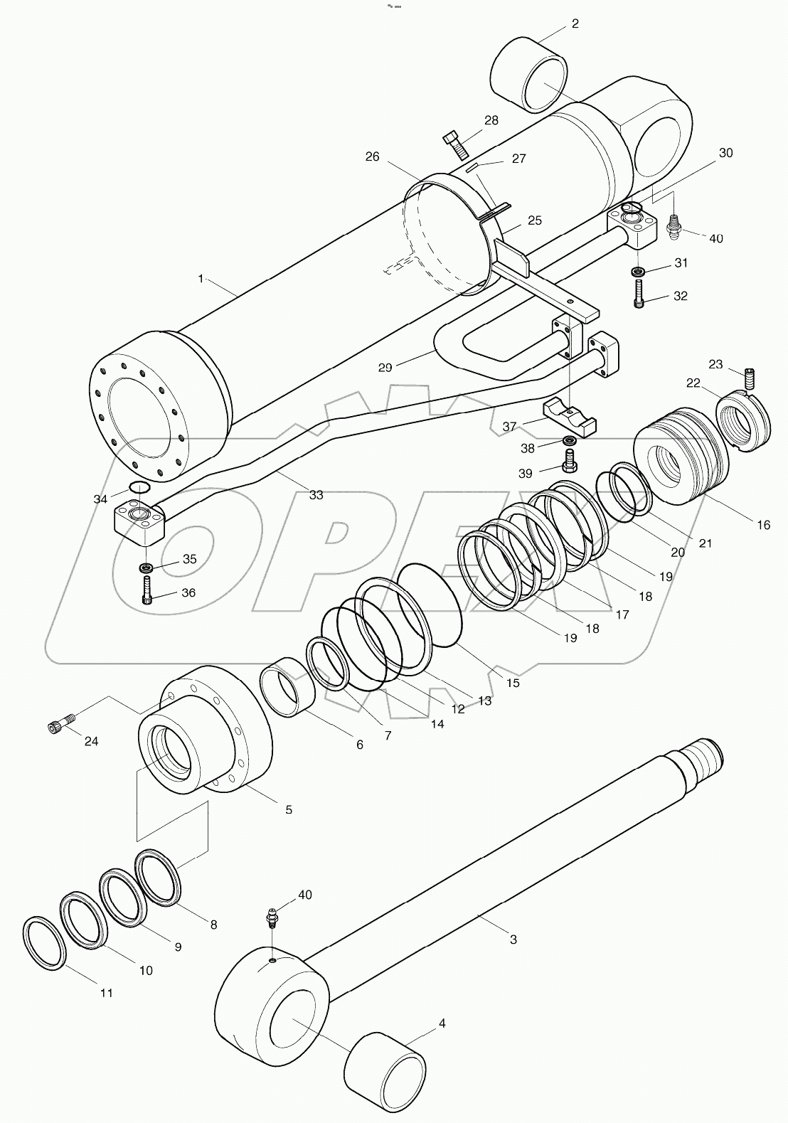  BOOM CYLINDER (R.H.)