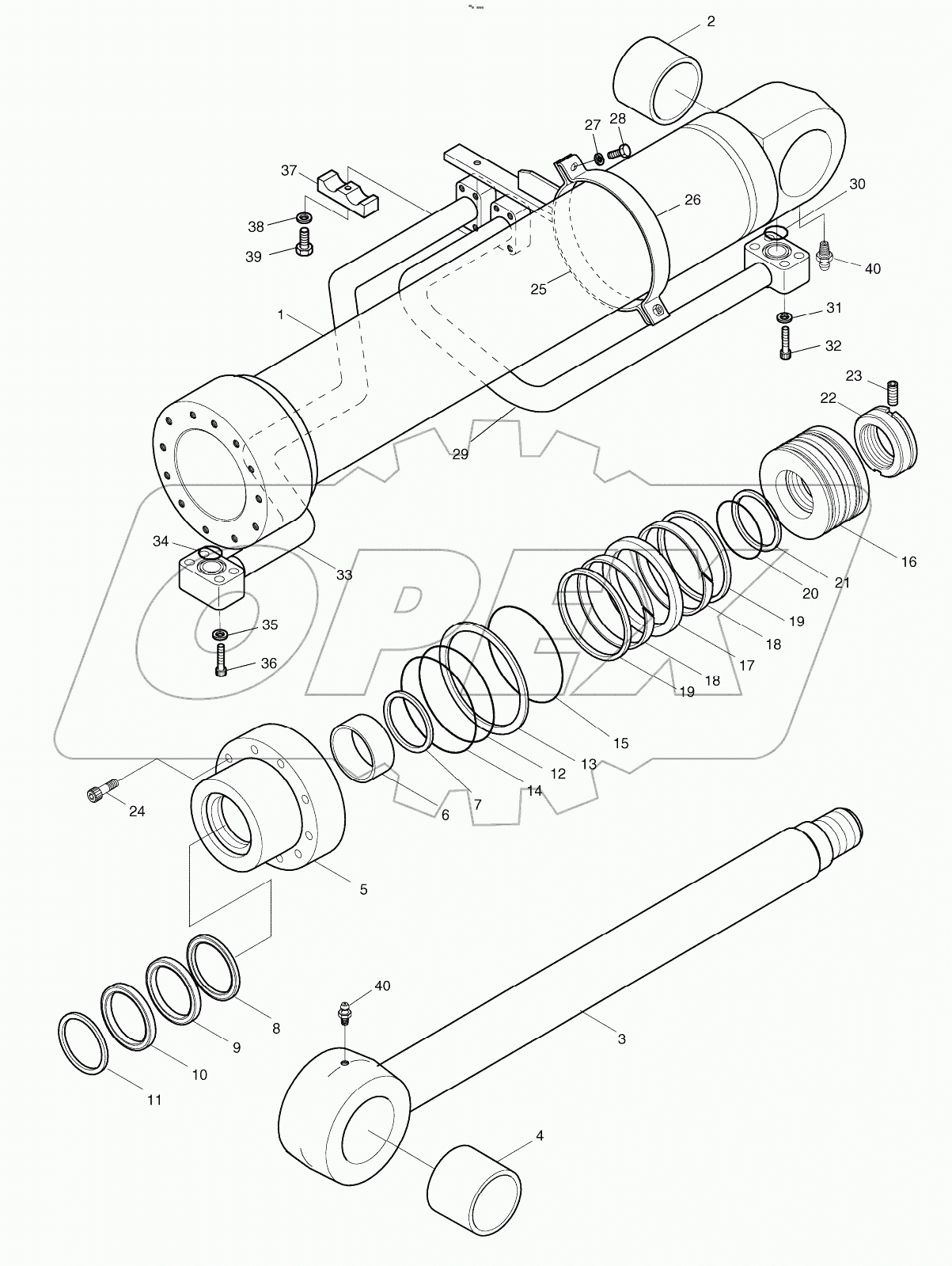  BOOM CYLINDER (L.H.)