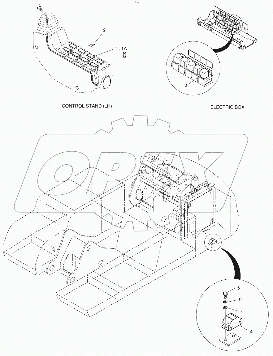  TRAVEL/SWING ALARM ASSY