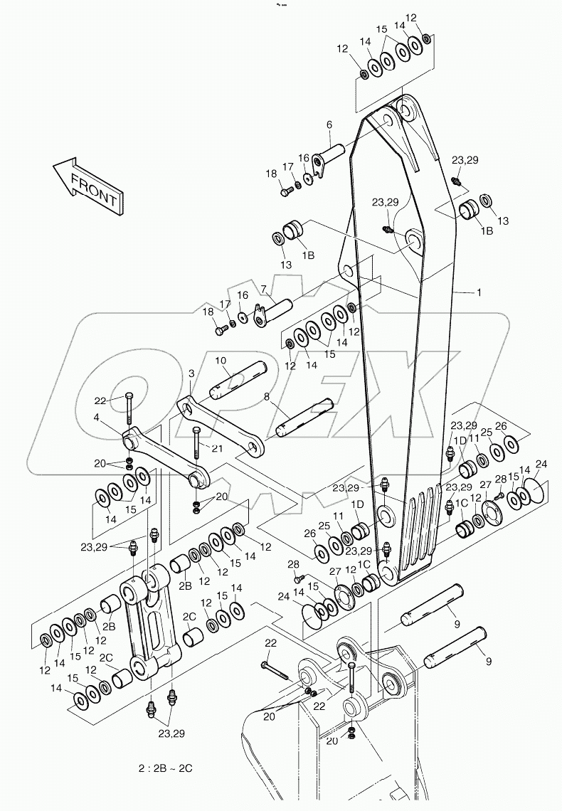  SEALED TRACK SHOE - OPT