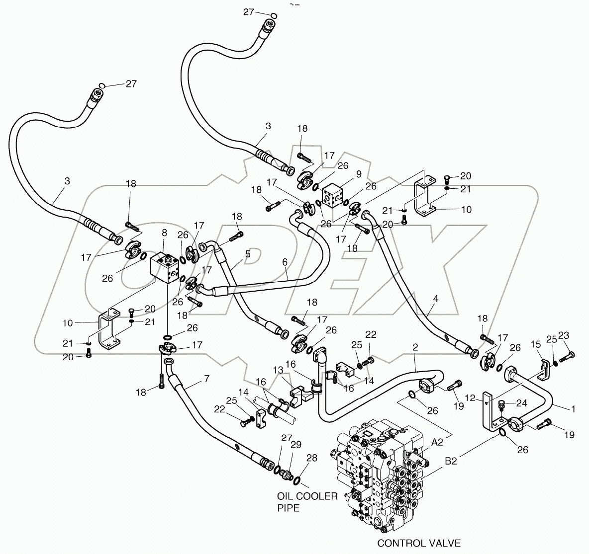  MAIN PIPING - ONE & TWO WAY